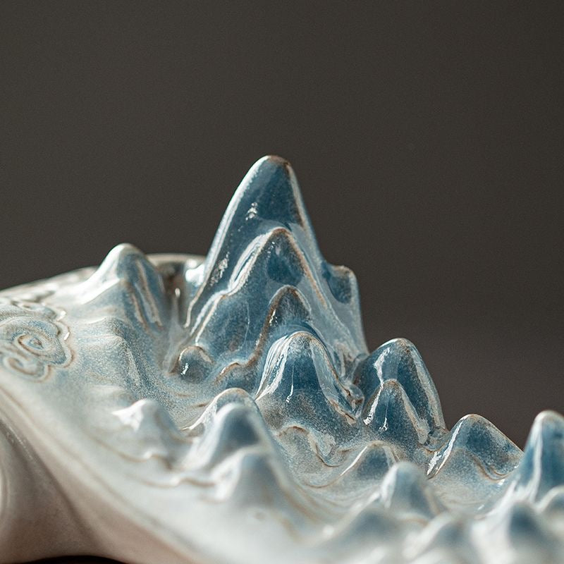 Ancient Rhyme of Mountains and Rivers Incense Burner