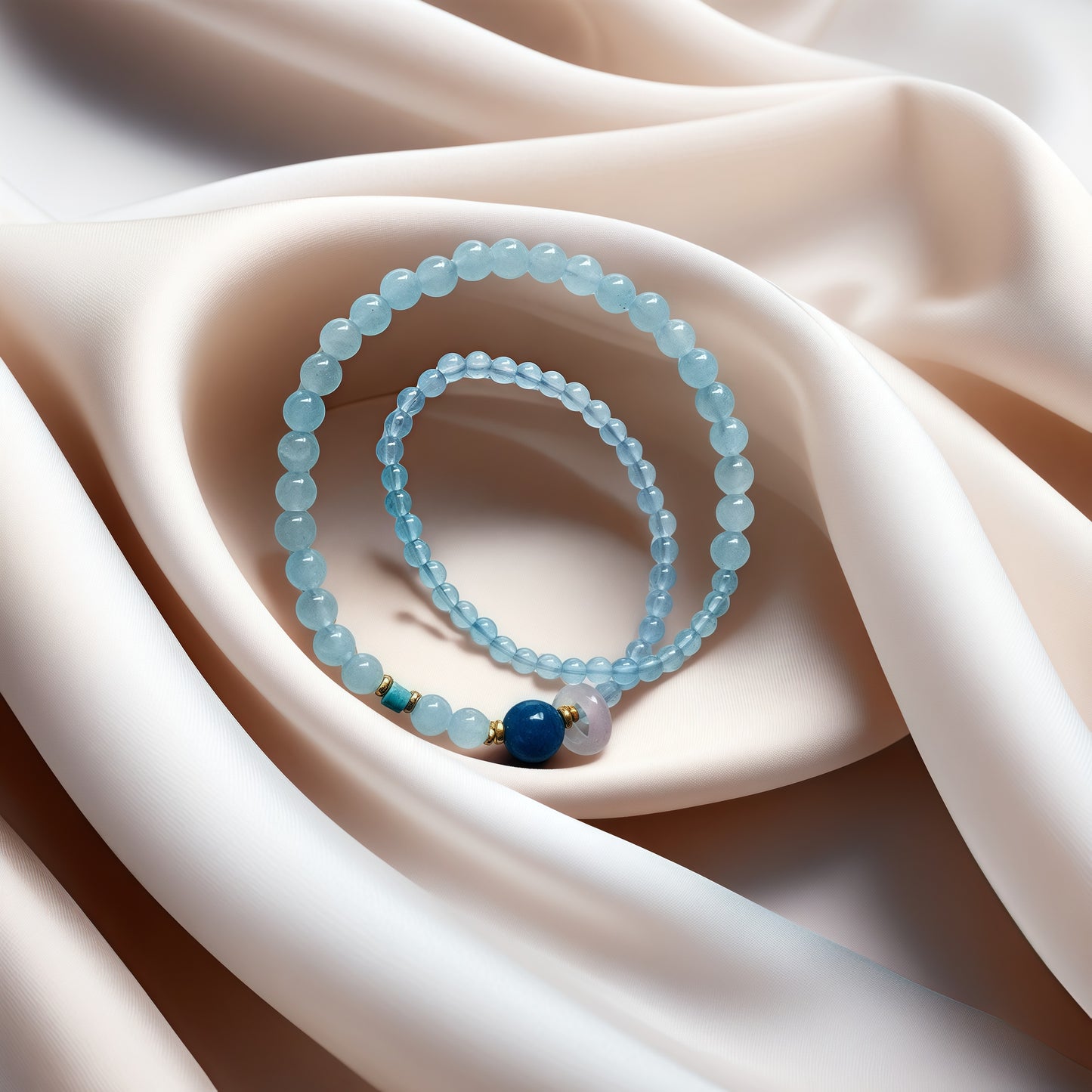 Aquamarine Energy Bracelet