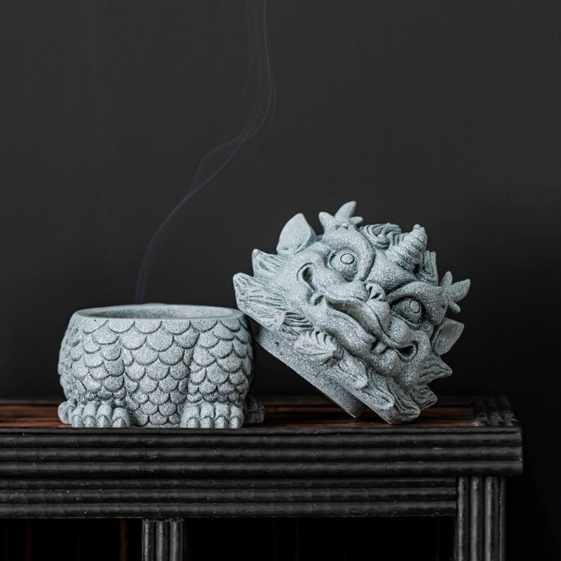 Double Blessings Pi Xiu Incense Burner