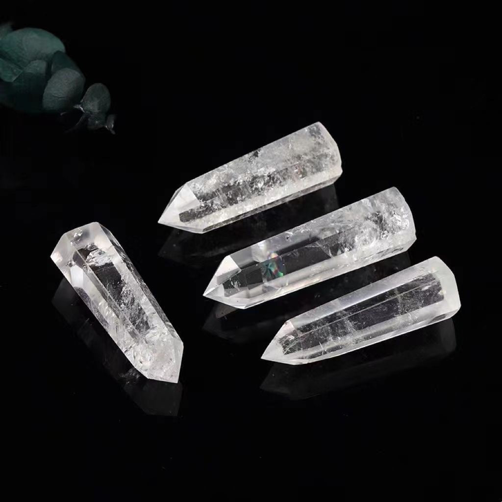 Healing Natural Clea Quartz Rough Stone Wand2