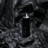 Healing Natural Obsidian Rough Stone Wand