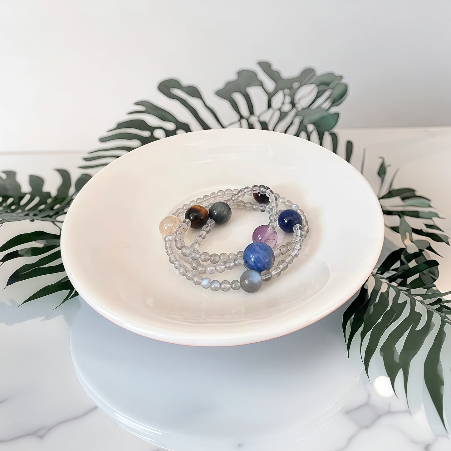 Moonstone × Tiger’s Eye Bracelet