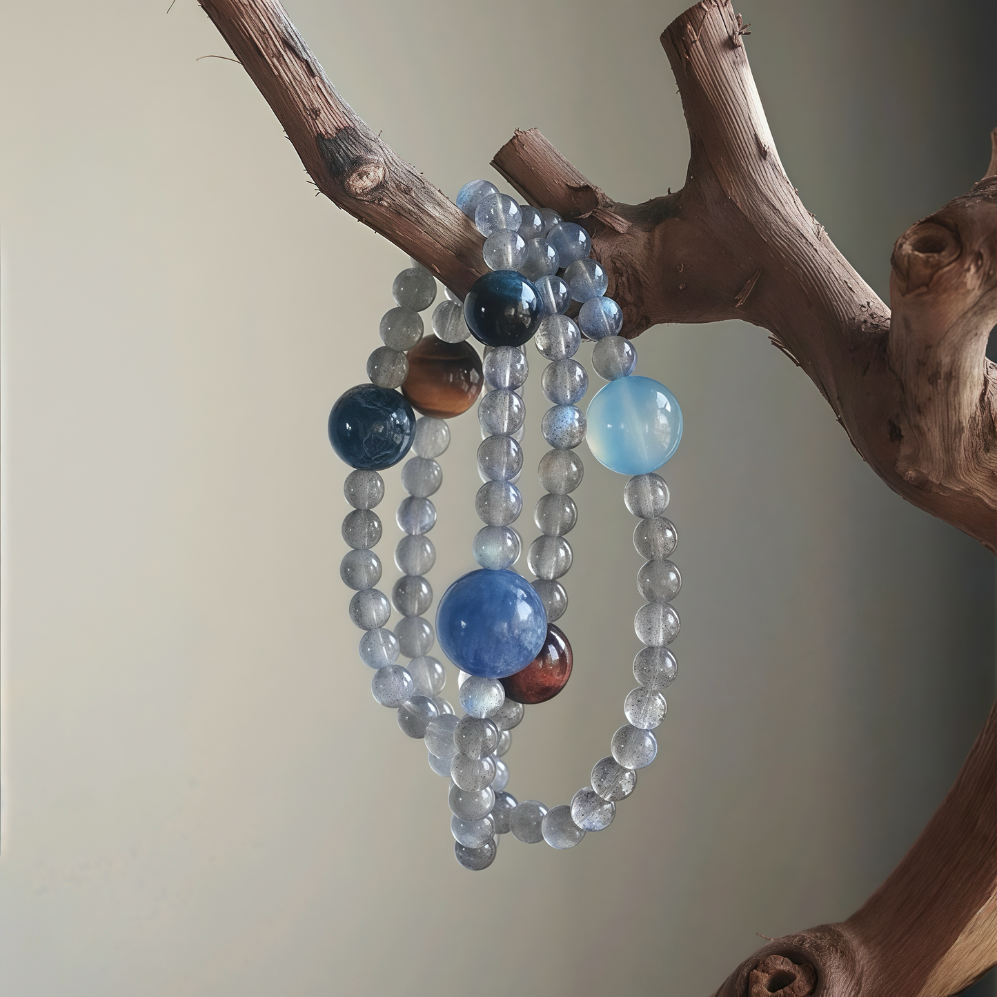 Moonstone × Tiger’s Eye Bracelet