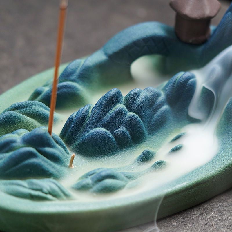 Natural Scenery Backflow Incense Burner