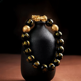 Obsidian × Pi Xiu Bracelet