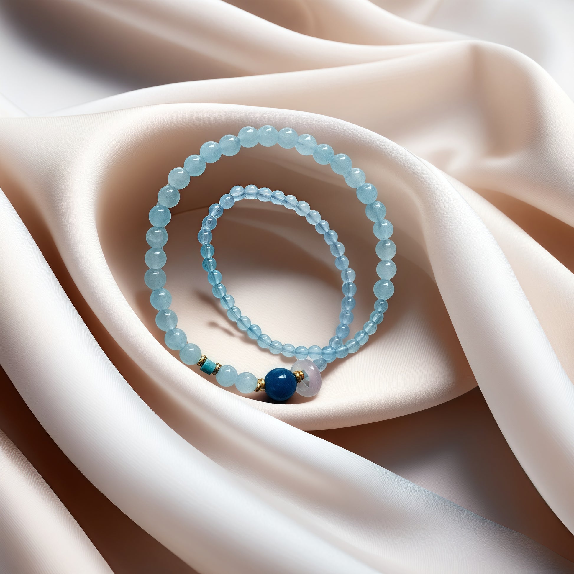 Aquamarine Energy Bracelet