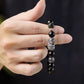 Black Obsidian × Black Tourmaline Quartz Bracelet