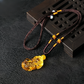 Brazilian Natural Citrine PiXiu Pendant Necklace