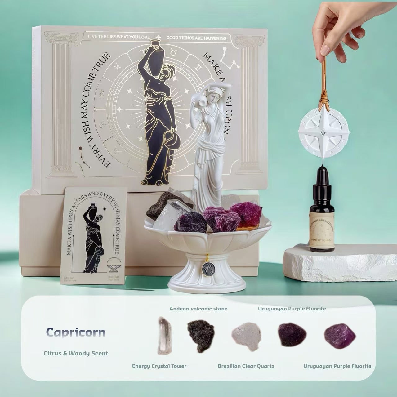 Capricorn_Zodiac_Crystal_Aromatherapy_Set_Personalized_Diffuser_Collection_FUVIBE_