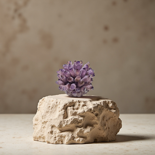 Celestial Harmony: Crystal Cluster