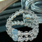 Clear Quartz × Aquamarine Bracelet