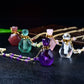 Crystal perfume bottle necklace