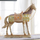 Diamond Horse Statue for Wealth Feng Shui Decor