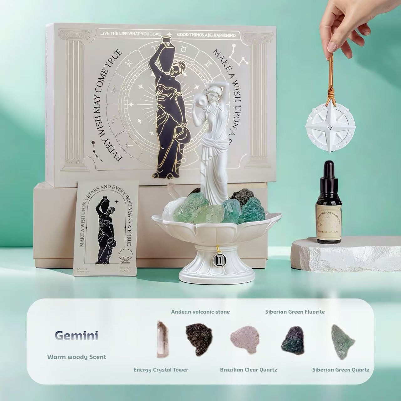 Gemini_Zodiac_Crystal_Aromatherapy_Set_Personalized_Diffuser_Collection_FUVIBE_