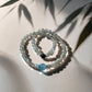 Gray Moonstone × Tiger’s Eye Energy Bracelet