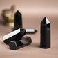Healing Natural Obsidian Rough Stone Wand
