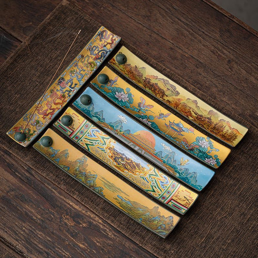 Imperial Enamel-Painted Porcelain Incense Holder