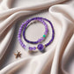 Lavender Amethyst × Classic Amethyst Bracelet