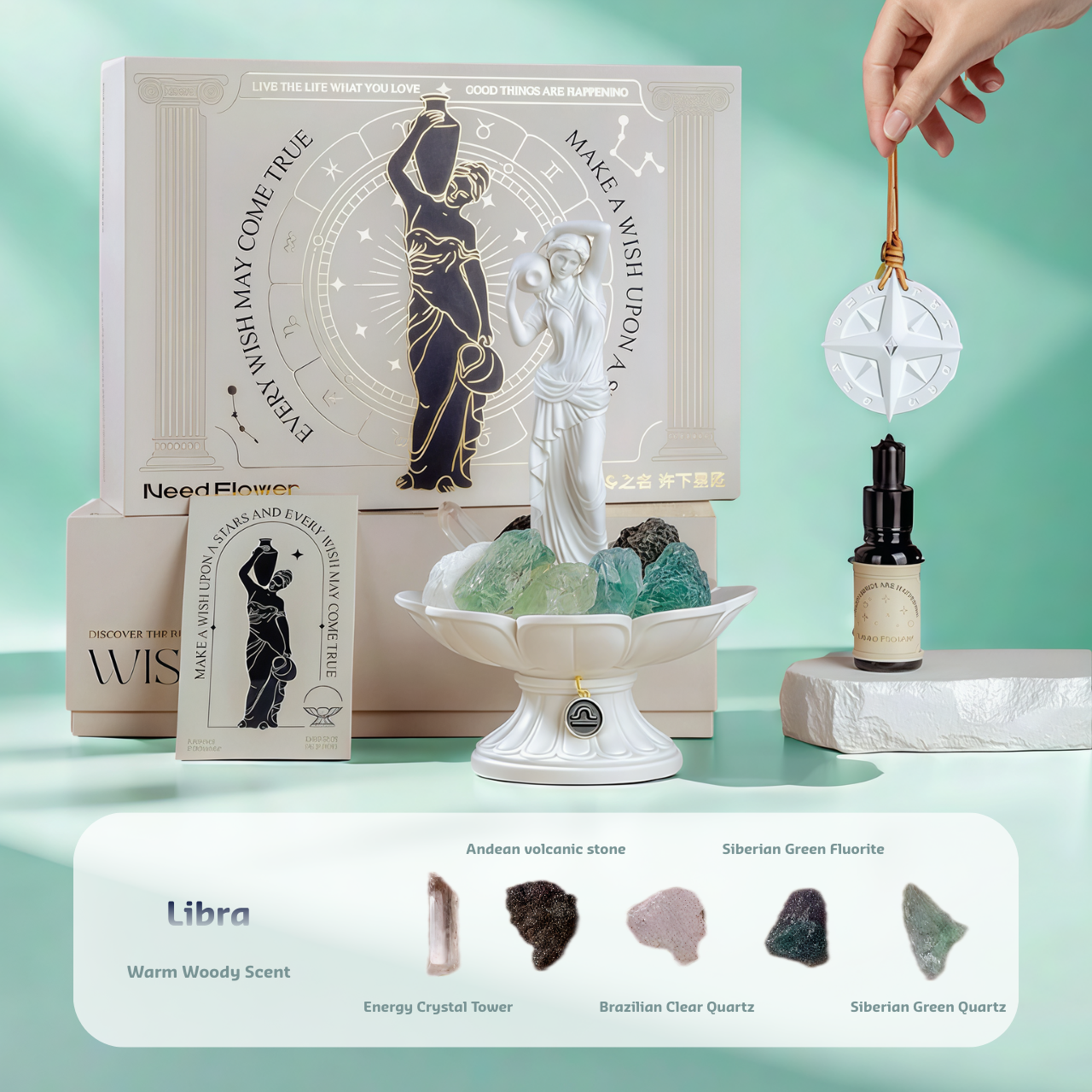 LibraZodiacCrystalAromatherapySetPersonalizedDiffuserCollection-FUVIBE