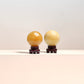 Natural Citrine Crystal Healing Ball Sphere with Stand