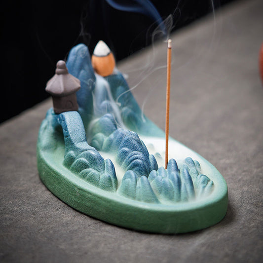 Natural Scenery Backflow Incense Burner