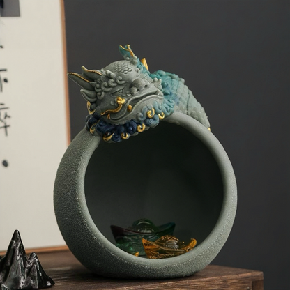 Pixiu Key Holder Figurine