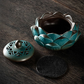 Porcelain Lotus Backflow Incense Burner