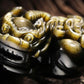 Rainbow Obsidian/ Gold Sheen Obsidian PiXiu Necklace