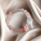 Rose Quartz × Red Agate Awakened Lion Bracelet
