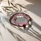 Rose × Strawberry Quartz Energy Bracelet