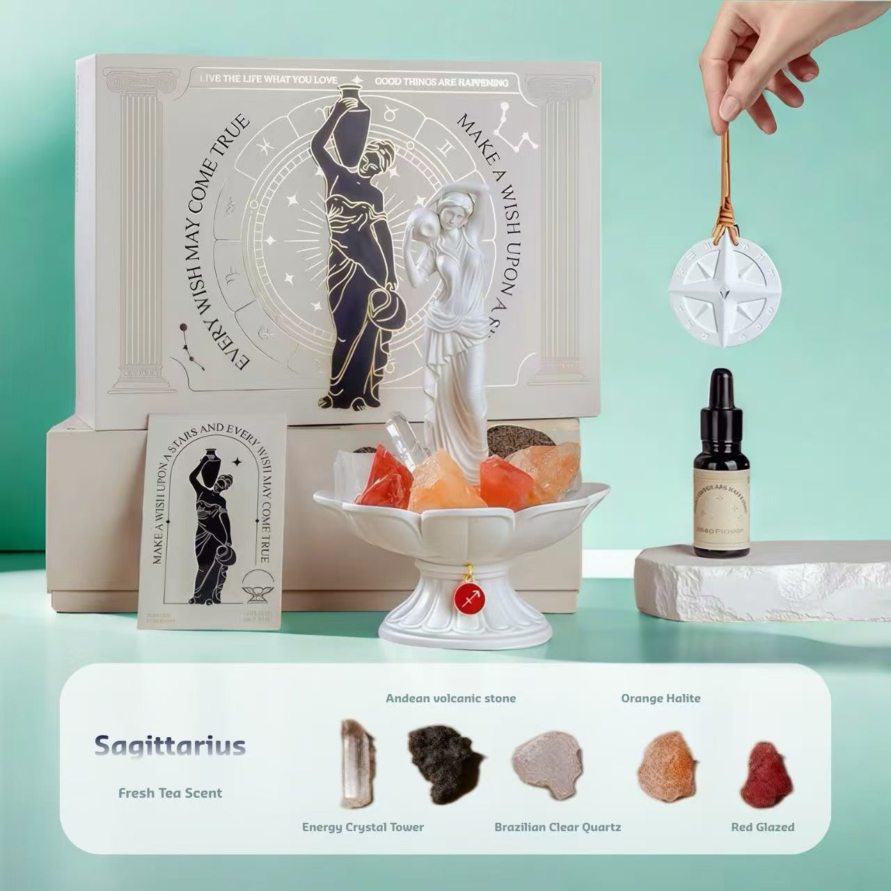 Sagittarius_Zodiac_Crystal_Aromatherapy_Set_Personalized_Diffuser_Collection_FUVIBE_